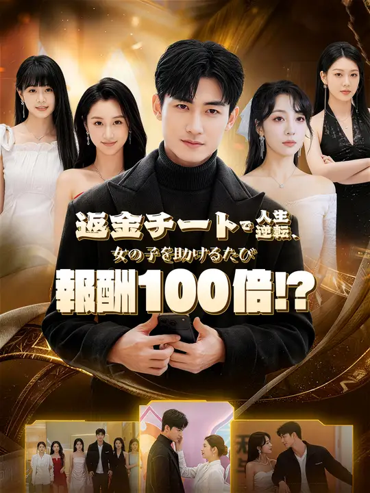 返金チートで人生逆転、女の子を助けるたび報酬100倍!?