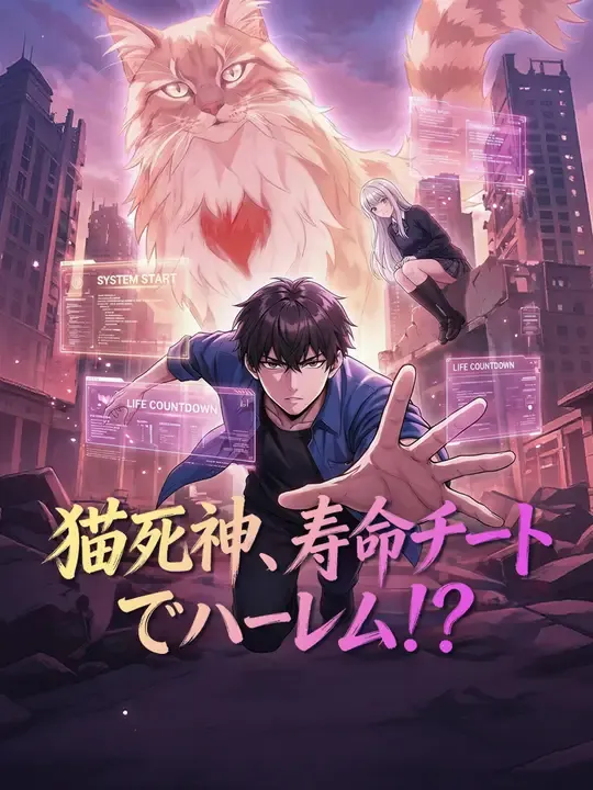 猫死神、寿命チートでハーレム!?