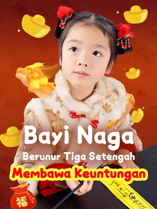 Bayi Naga Berunur Tiga Setengah Membawa Keuntungan