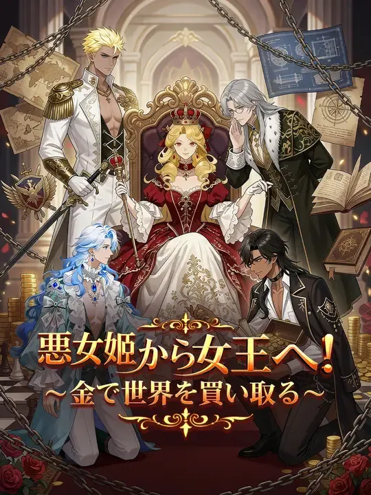 悪女姫から女王へ!~金で世界を買い取る~