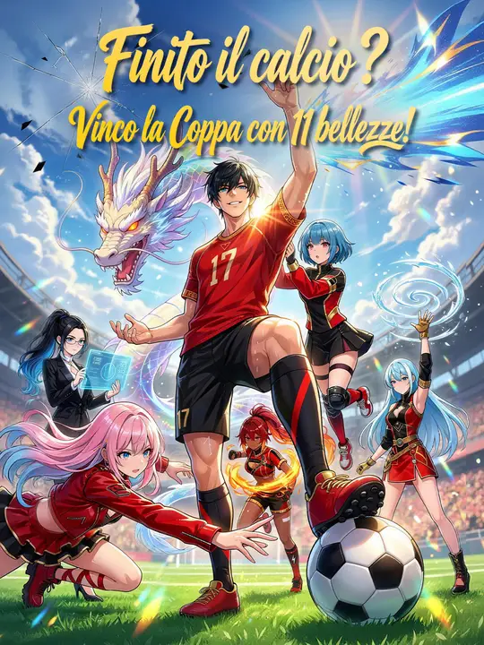Finito il calcio?Vinco la Coppa con 11 bellezze!