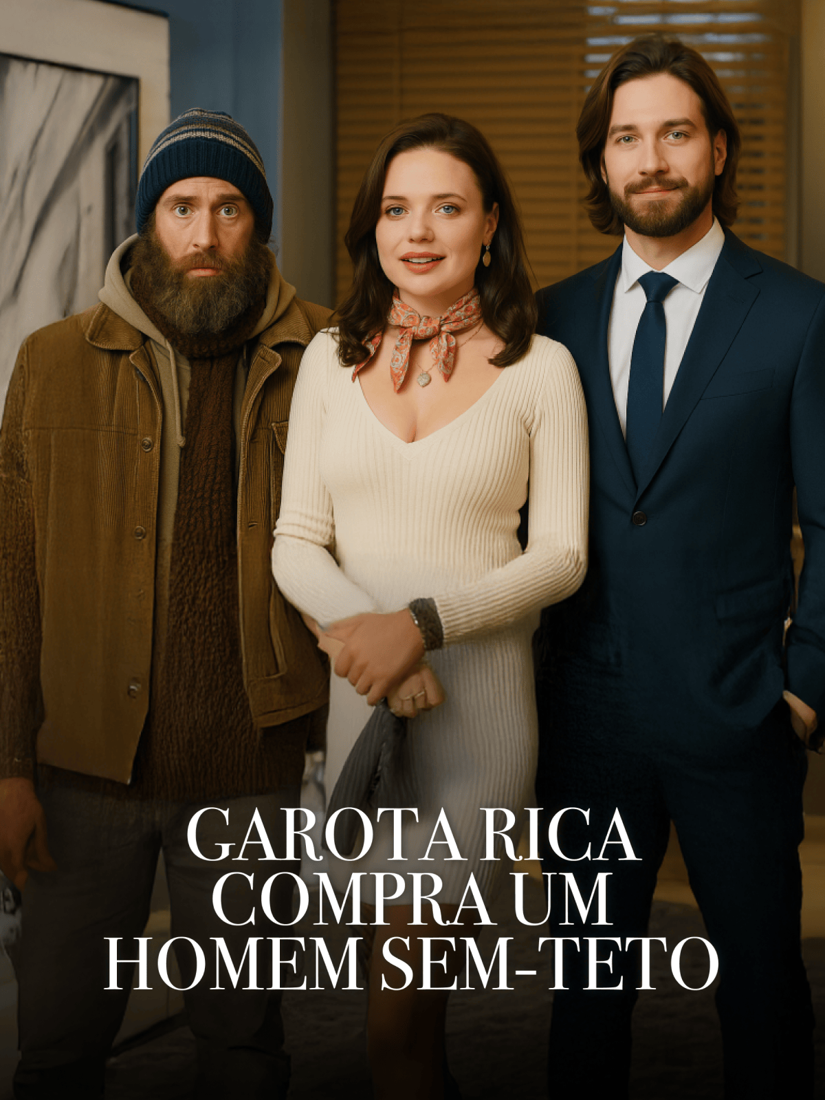 Garota rica compra um homem sem-teto