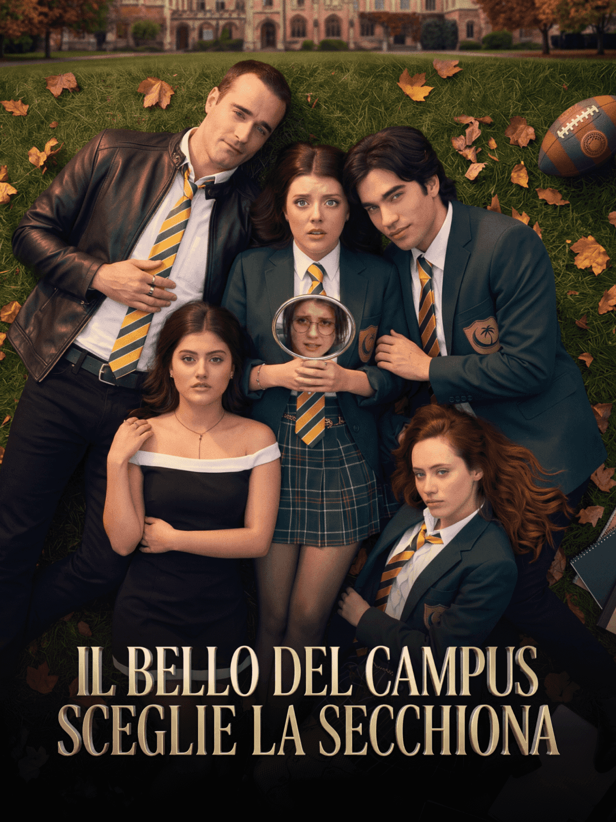 Il bello del campus sceglie la secchiona