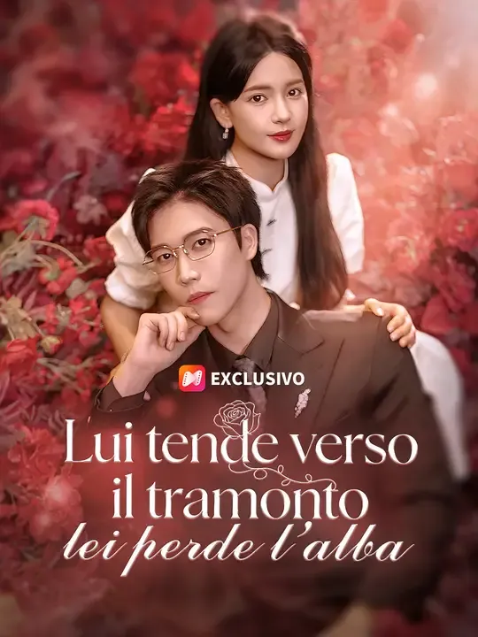 Lui tende verso il tramonto, lei perde l'alba