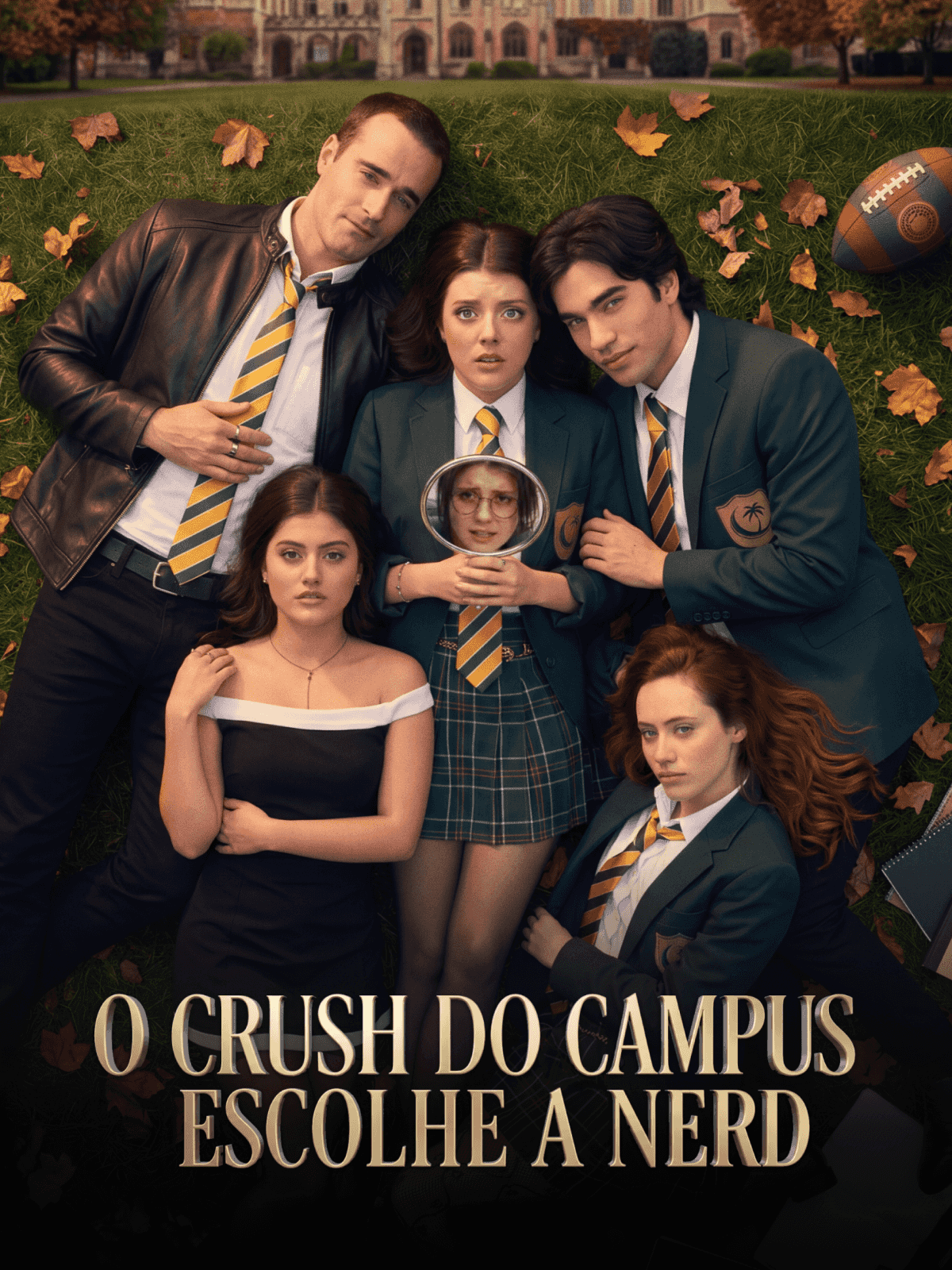 O crush do campus escolhe a nerd