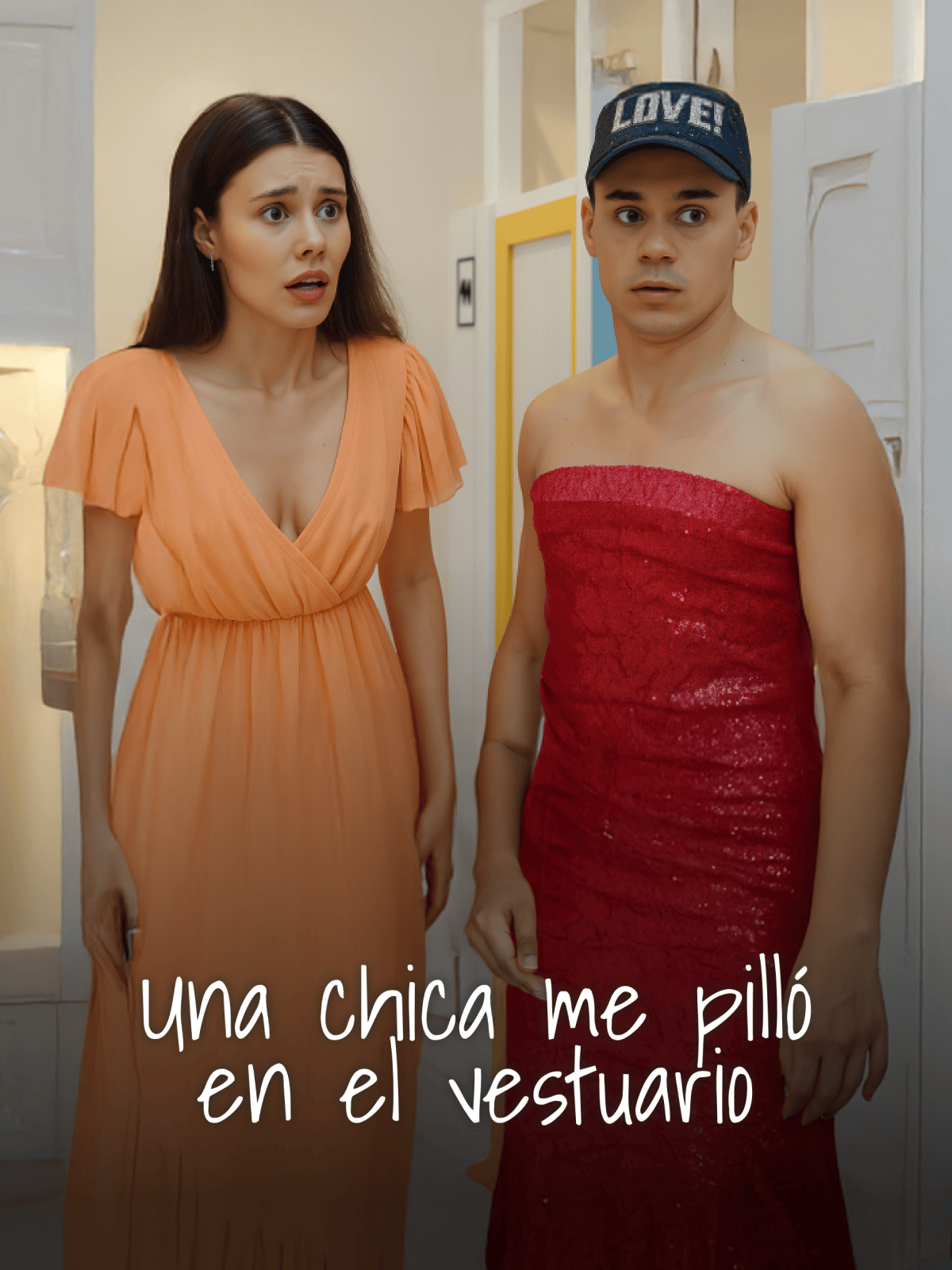 Una chica me pilló en el vestuario