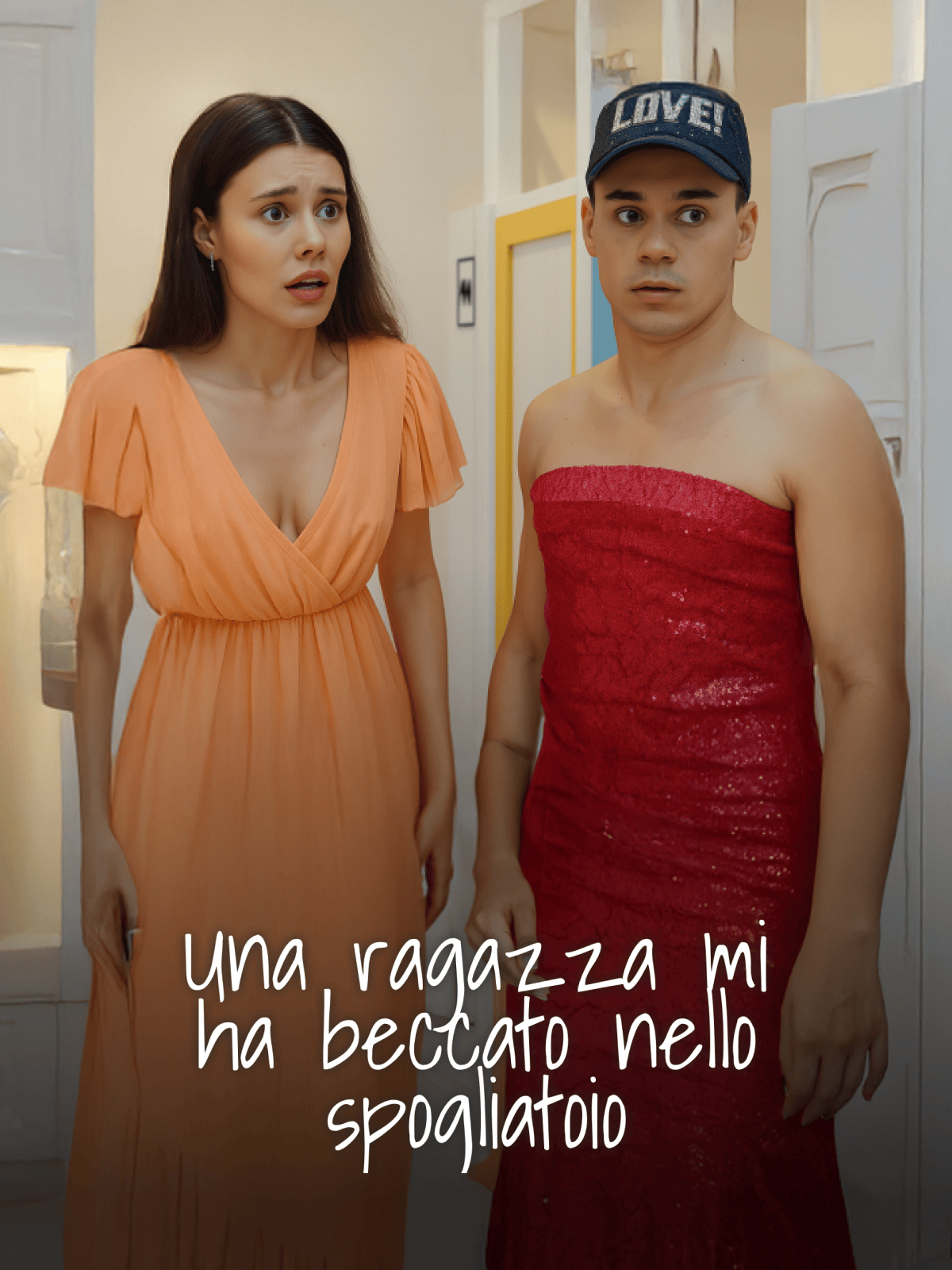 Una ragazza mi ha beccato nello spogliatoio