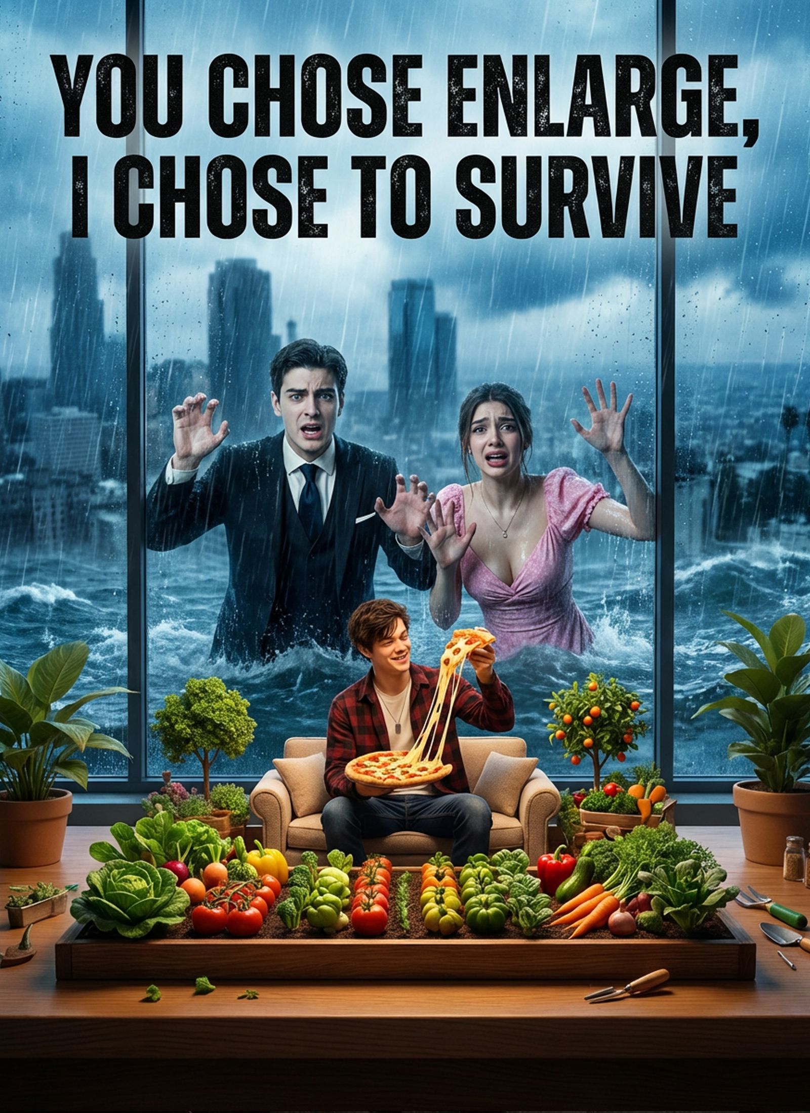 You Chose Enlarge, I Chose to Survive